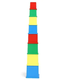 Anindita Toys Stacking Cubes Multicolour - 8 Pieces