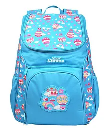 Smilykiddos Backpack Blue -  18 Inches