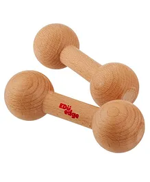 Eduedge Wooden Dumbles Educational Toy - Beige