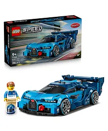 LEGO Speed Champions Bugatti Vision Gran
                        Turismo Hyper Sports Car Model Kit and Building
                        Set 284 Pieces-77253