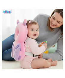 Baby Safety Head Protector Cushion Backpack
                      Butterfly Design Soft Head Protection Pillow with
                      Adjustable Chest Strap for Babies Pink Head
                      Protector