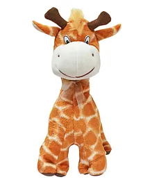 Ultra Sitting Giraffe Soft Toy Light Brown - Height 40 cm