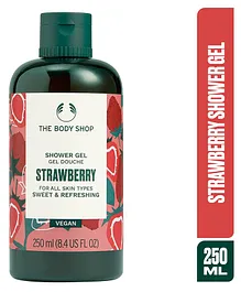 The Body Shop Strawberry Shower Gel Sweet & Refreshing - 250 ml
