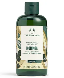 The Body Shop Moringa Shower Gel  Floral& Refreshing - 250 ml