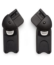 Nuna TRVL Adaptor-Easy On/Off One Click Travel System-Black