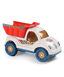 Kids Zone King Dumper Friction Toy - Red White