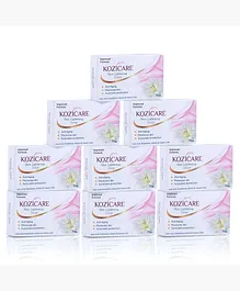 Kozicare Skin Lightening Soap with 0.50% Kojic Acid,0.50% Arbutin, 0.50% Vitamin C, 0.50% Vitamin E, 0.30% Glutathione |Sun screen protection |keeps your skin young and moisturised - 75g (Pack of 9)