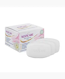 Kozicare Kojic Acid Soap & Glutathione Soap | Body Tan Removal Soap | Bath Soap for Men & Women | Bath Soap Combo Offers | Reduces Dark Spots & Hyperpigmentation | For Glowing Skin - Pack of 3