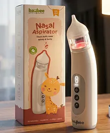 Baybee Electric Nasal Aspirator for Baby with
                      5 Suction Levels & Rechargeable Nose Sucker |
                      Nose Cleaner for New Born Baby with Silicone Tip,
                      Music & Light | Mucus Extractor, Snot Sucker
                      for Kids