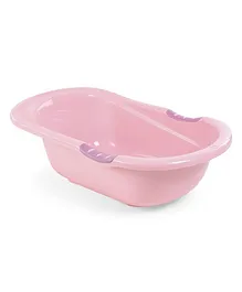Baby Bath Tub Puppy & Dino Print - Pink