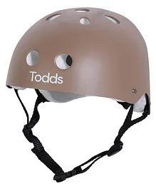 Todds Head Huggers Classic Kids' Helmet - Pebble Beige