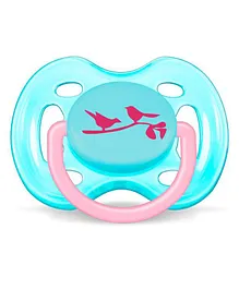 Avent Orthodontic Free Flow Soother - Pink