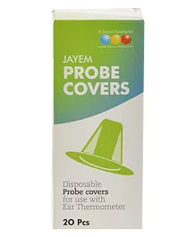 Jayem Probe Cover for Ear Thermometer Green - 20 Pieces