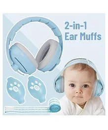 ARCADE TOYS 2 in 1 Noise Cancellation Ear
                      Muffs for Kids|Infant Ear Protector for Babies
                      with 3 Adjustable Lengths & 25db Noise Baby
                      Sleeping with Silicone Strap - Colour & design
                      may vary
