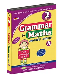 Grammar & Maths Made Easy A CD Pack of 2 - English