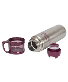 Milton Thermosteel Flask With Cup Violet - 1000 ml