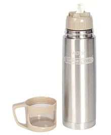 Milton Thermosteel Flask With Cup Cream - 750 ml