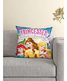  Athom Trendz Disney Cushion And Cover Princess Print -  Multicolour