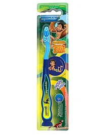 aquawhite Jiggle Wiggle Toothbrush With Image - Blue
