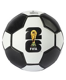 Hamleys Official FIFA World Cup 2026 Size 5 Trophy Match Football - White