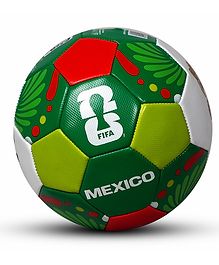 Hamleys Official FIFA World Cup 2026 Mex Zayu Size 5 Match Football - Green