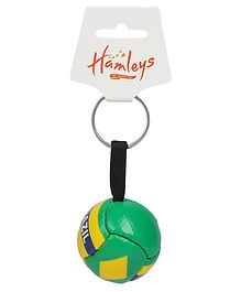 Hamleys Brazil Football Keychain, 2026 Edition, Fan Merchandise - Green
