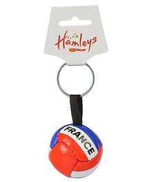 Hamleys France Football Keychain, 2026 Edition, Fan Merchandise - Red