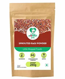 Little Moppet Foods Sprouted Ragi Powder - 200g
