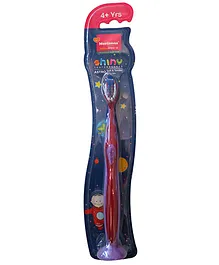 Morisons Baby Dreams - Shiny Astro Purple Kids Toothbrush with suction base