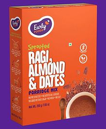 Early Foods Sprouted Ragi Almond Dates Porridge Mix 200g