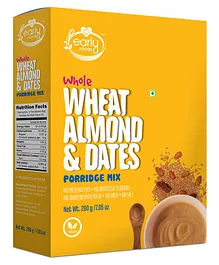 Early Food Whole Wheat, Almond & Date Porridge Mix - 200 gm