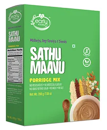 Early Foods Organic Sattu Maavu Multi Grain Millets & Dry Fruits Porridge Mix - 200 gram