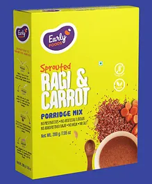 Early Food Sprouted Ragi and Carrot Porridge Mix - 200 gm
