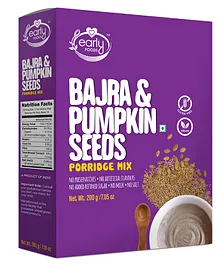 Early Foods Organic Bajra & Pumpkin Seeds Porridge Mix - 200 gram