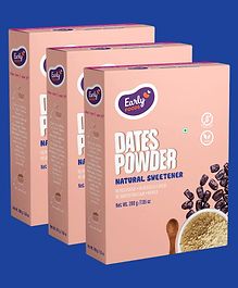 Early Foods Dry Dates Powder Pack of 3 200g each
