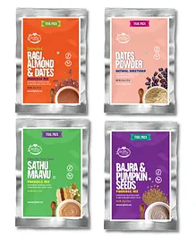 Early Food Stage 2 Trial Pack Organic Fresh Porridge Mixes Pack Of 4  - 50 gm each