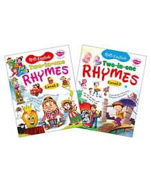 My First Nursery Rhymes Book Set of 2 Books - English & Hindi