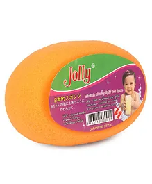 Baby Bath Sponge - Orange