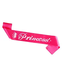 Shopperskart Princess Sash - Pink