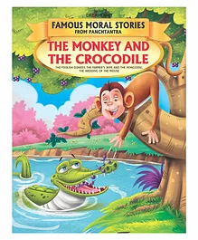Dreamland The Monkey and the Crocodile - Book 1 (Famous Moral Stories from Panchtantra)