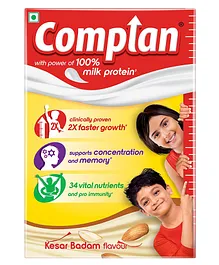 Complan Nutrition and Health Drink Kesar Badam - 500 gm