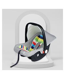 R for Rabbit Picaboo Infant Car Seat Cum Carry Cot Rainbow - Grey Multicolour