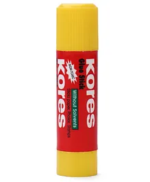 Kores Clear Glue Stick Yellow & Red - 15 grams
