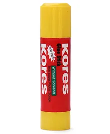 Kores Clear Glue Stick Yellow & Red - 8 grams