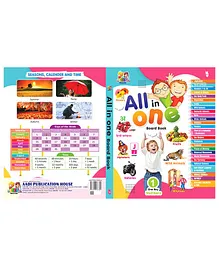 All In one Board Book - English