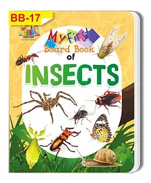 Insects Themed Board Book - English