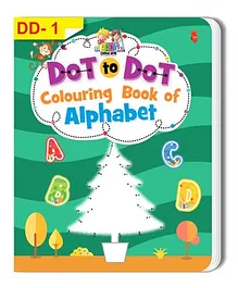 Dot To Dot Alphabet Colouring Book - English