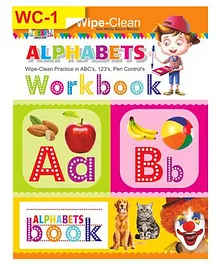 Wipe & Clean Alphabet Workbook - English