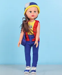 Speedage Alia Doll With Purse Red Blue - 43.5 cm