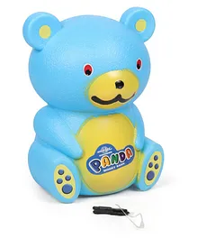 Speedage Bear Shaped Money Bank With Keys - Height 20 cm (Color May Vary)